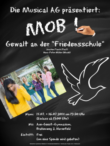 Aufführung 2014 - Mob! - Gewalt an der Friedensschule