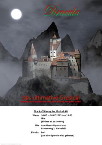 Aufführung 2015 - Dracula- Das ultimative Grusical